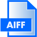 AIFF File Extension Icon 128x128 png
